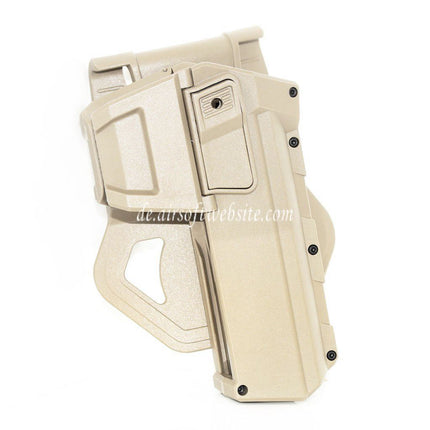 Airsoft Website Polymer Hartschalenkoffer Beweglich Halfter Geeignet für G17 G18C G19 Pistolen Airsoft