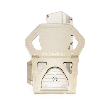 Airsoft Website Polymer Hartschalenkoffer Beweglich Halfter Geeignet für G17 G18C G19 Pistolen Airsoft