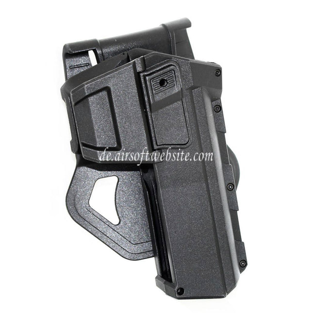 Airsoft Website Polymer Hartschalenkoffer Beweglich Halfter Geeignet für G17 G18C G19 Pistolen Airsoft