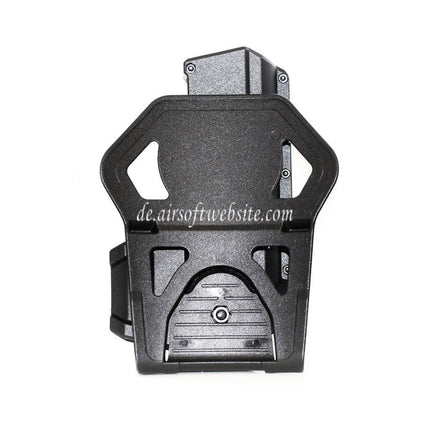 Airsoft Website Polymer Hartschalenkoffer Beweglich Halfter Geeignet für G17 G18C G19 Pistolen Airsoft