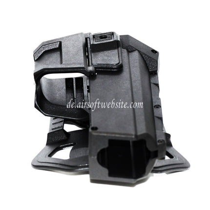Airsoft Website Polymer Hartschalenkoffer Beweglich Halfter Geeignet für G17 G18C G19 Pistolen Airsoft