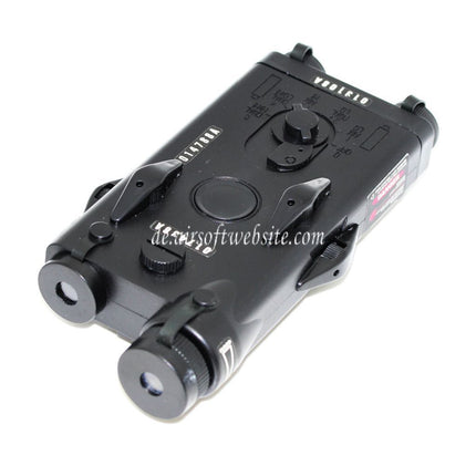 D-BOYS PEQ 2 Stil Batteriefach Box mit RIS Mount Geeignet für AEG Airsoft Schwarz