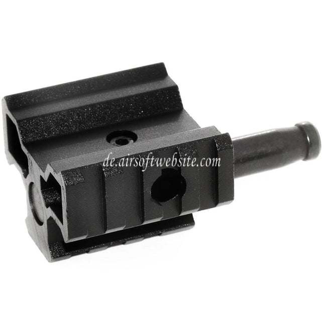 WELL Dreischienenbahn Zweibein Adapter Connector Geeignet für Warrior L96A1 MB01 MB04 MB05 Scharfschützengewehr Airsoft