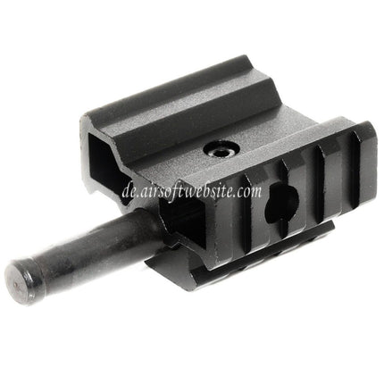 WELL Dreischienenbahn Zweibein Adapter Connector Geeignet für Warrior L96A1 MB01 MB04 MB05 Scharfschützengewehr Airsoft