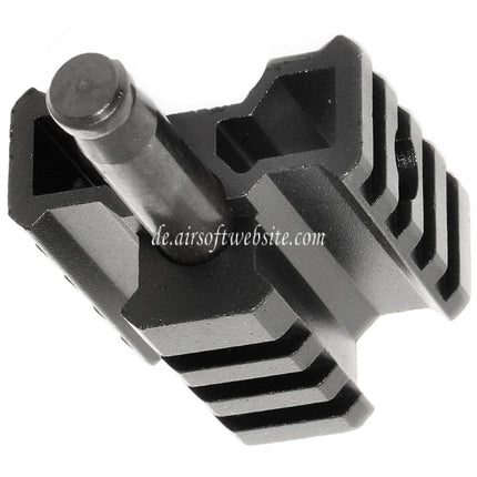 WELL Dreischienenbahn Zweibein Adapter Connector Geeignet für Warrior L96A1 MB01 MB04 MB05 Scharfschützengewehr Airsoft