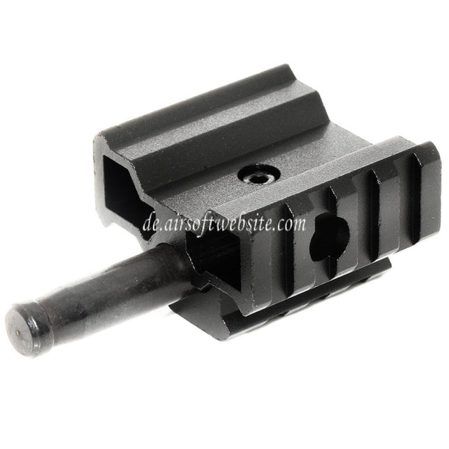 E&C Dreischienenbahn Zweibein Adapter Connector Geeignet für Warrior L96A1 MB01 MB04 MB05 Scharfschützengewehr Airsoft