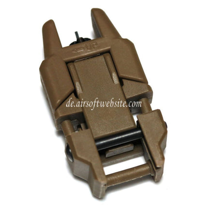 APS Rhino Auxiliary Hochklappen Korn Geeignet für AEG Gewehre Airsoft