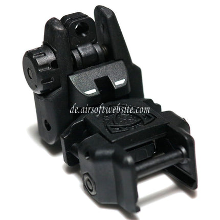 APS Rhino Auxiliary Hochklappen Kimme AEG Gewehre Airsoft