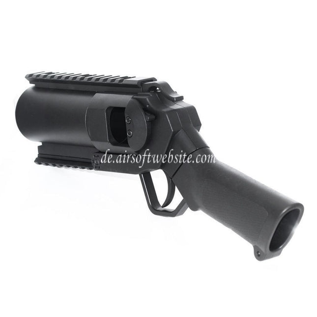 CYMA Pistol Stil 40mm Granatwerfer Fits Geeignet für 40mm POM Type / Madbull M922A1 / Stinger Gasgranatengranate