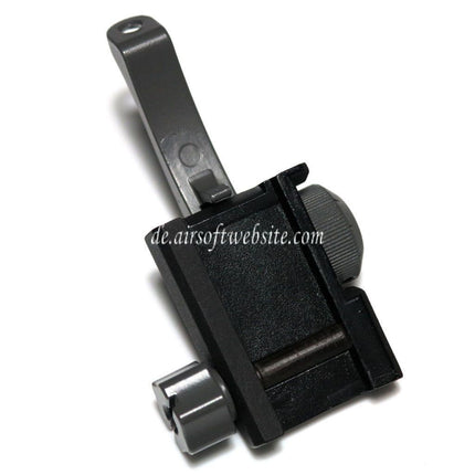 APS Hochklappen Taktisch Kimme Geeignet für 20mm Schiene Gewehre Airsoft
