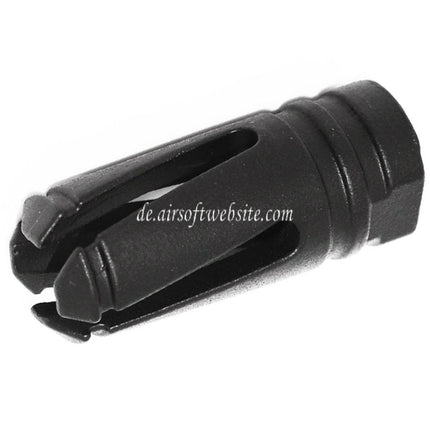 APS Vortex Muzzle Mündungsfeuerdämpfer Geeignet für -14mm CCW Gegen den Uhrzeigersinn Lauf Gewehre Airsoft Schwarz