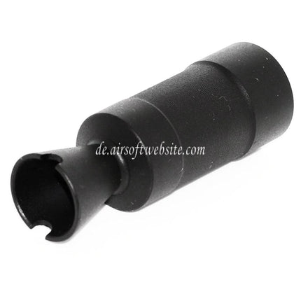 APS AK74U Muzzle Mündungsfeuerdämpfer Geeignet für -14mm CCW Gegen den Uhrzeigersinn Lauf Gewehre Airsoft Schwarz
