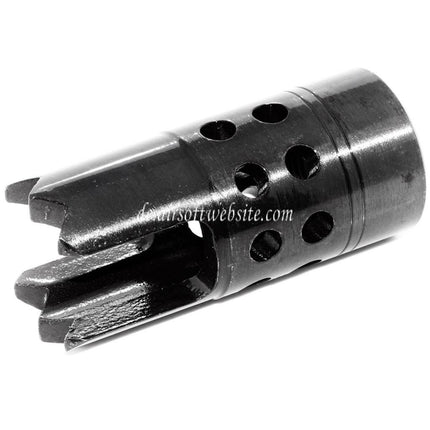 APS Rebar Cutter Mündungsfeuerdämpfer Geeignet für +14mm CW Rechtsgewinde Lauf Gewehre Airsoft