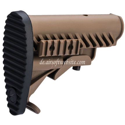 APS Battle Tele Stil Stock Geeignet für M4 M16 Serie AEG Gewehre Airsoft