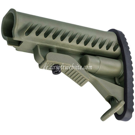 APS Battle Tele Stil Stock Geeignet für M4 M16 Serie AEG Gewehre Airsoft