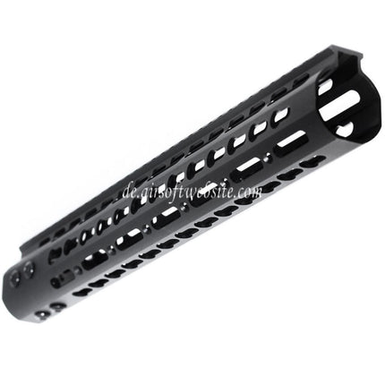 Airsoft Website CNC Aluminum 13.5 Zoll Keymod RAS Handschutz Schienen System Geeignet für M4 M16 Serie AEG Gewehre Schwarz