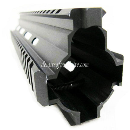 Airsoft Website CNC Aluminum 10.5 Zoll RAS Handschutz Schienen System Geeignet für 416 Serie AEG GBB Gewehre Schwarz