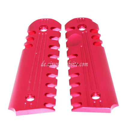 Airsoft Website CNC Aluminum Griffabdeckung Geeignet für Tokyo Marui M1911 M.E.U. ARMY ARMAMENT 1911 Serie Pistolen