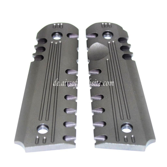 Airsoft Website CNC Aluminum Griffabdeckung Geeignet für Tokyo Marui M1911 M.E.U. ARMY ARMAMENT 1911 Serie Pistolen