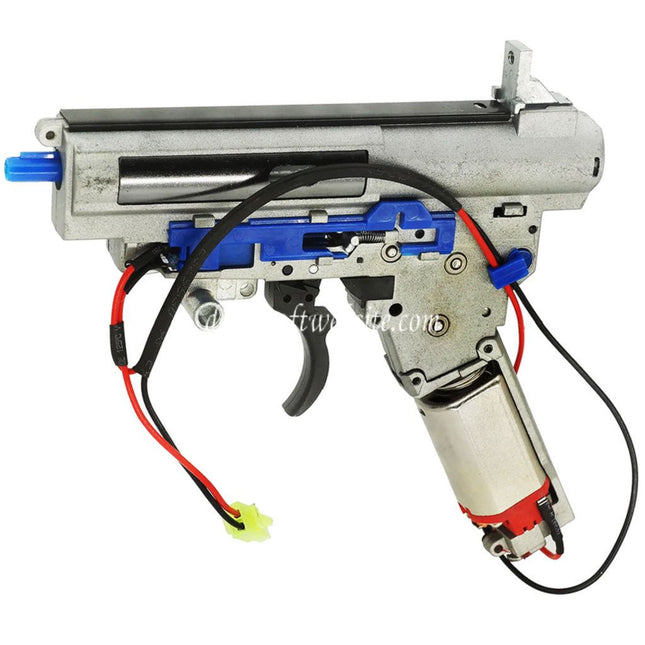 CYMA 6mm Metall Buchse komplettes Version 3 V3 Getriebe mit Motor Geeignet für G36 Serie AEG Gewehre Airsoft