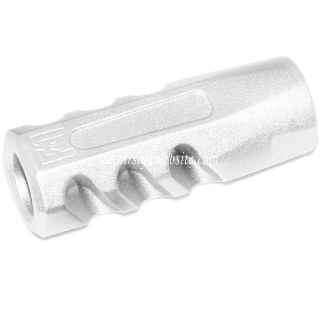 APS EMG Licensed F1 Firearms CMB Flat Faced Mündungsbremse Mündungsfeuerdämpfer Geeignet für -14mm CCW CCW Gegen den Uhrzeigersinn Lauf Gewehre Airsoft