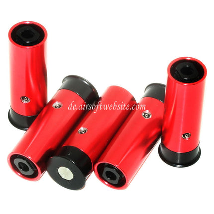 PPS 5 Stück 6rd Co2 Gas Metall Schrotpatronen Geeignet für Tanaka PPS M870 XM26 Pump Action Schrotflinte Airsoft