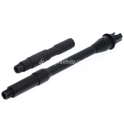 5KU 14.5 Zoll Aluminum Außenlauf -14mm CCW Gegen den Uhrzeigersinn Geeignet für M4 M16 M4A1 Serie AEG Gewehre Airsoft