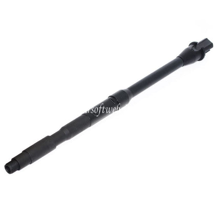5KU 14.5 Zoll Aluminum Außenlauf -14mm CCW Gegen den Uhrzeigersinn Geeignet für M4 M16 M4A1 Serie AEG Gewehre Airsoft