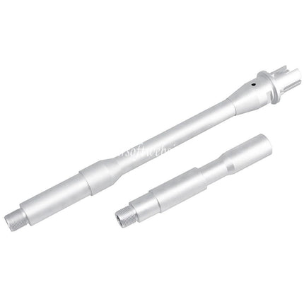 5KU 14.5 Zoll Aluminum Außenlauf -14mm CCW Gegen den Uhrzeigersinn Geeignet für M4 M16 M4A1 Serie AEG Gewehre Airsoft