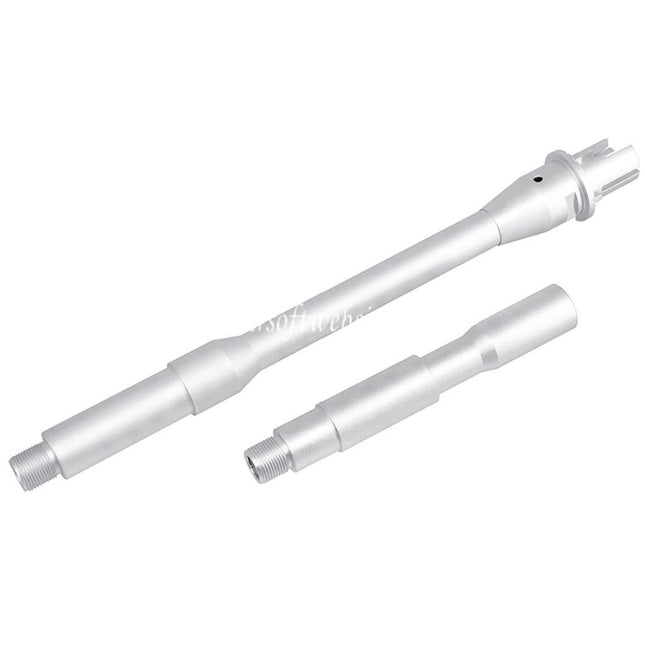 5KU 14.5 Zoll Aluminum Außenlauf -14mm CCW Gegen den Uhrzeigersinn Geeignet für M4 M16 M4A1 Serie AEG Gewehre Airsoft