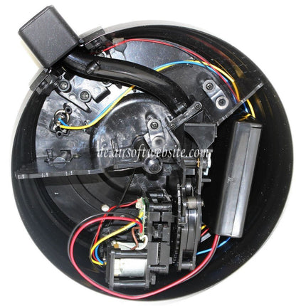 CYMA 2500rd Sheet Stahl Elektrisch Trommelmagazin Geeignet für AK Serie AEG Gewehre Airsoft Schwarz