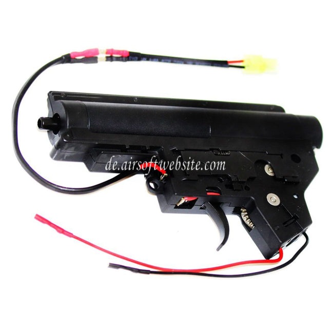 ARMY FORCE 8mm Komplettes QD Version 2 V2 Getriebe Geeignet für Jing Gong JG M4 M16 Serie AEG Gewehre Airsoft Frontverkabelt