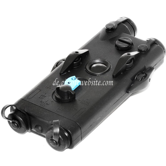 Airsoft Website PEQ 2 Stil Batteriefach Box mit 20mm RIS Mount Geeignet für AEG Schwarz