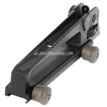 D-BOYS Vollmetallverstärkt M4A1 Tragegriff Geeignet für M4 M16 Serie AEG Gewehre Airsoft Schwarz