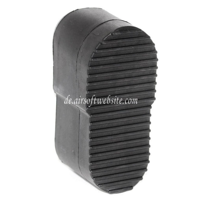AIRSOFT WEBSITE Gummischaftschaftkappe Rückstoßpolster Geeignet für Gewehre der P90 Serie Schwarz