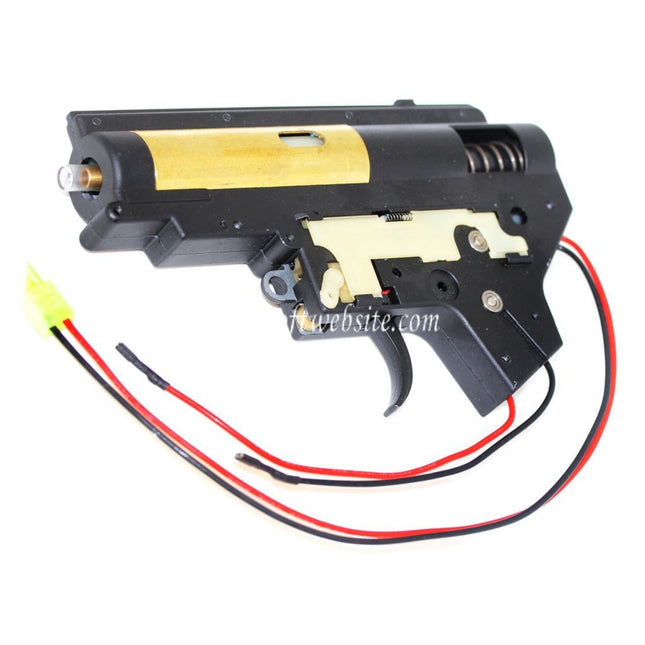 D-BOYS 7mm Lager AEG Verstärktes Getriebe Version 2 Geeignet für M4 Serie AEG Gewehre Airsoft Schwarz