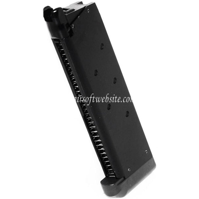 Army Armament 25rd Gas Magazin Geeignet für R27 R28 R29 R30 R45 M1911A1 V12 Custom GBB Pistolen Airsoft Schwarz