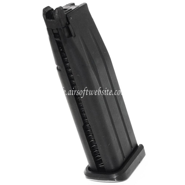 AIRSOFT WEBSITE 31rd Gas Magazin Geeignet für Hi-Capa Serie GBB Pistolen Schwarz