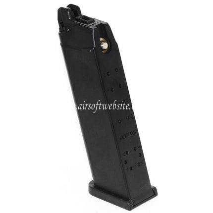ARMY ARMAMENT 25rd Gas Magazin Geeignet für G17 G18C G-Serie GBB Pistolen Airsoft Schwarz