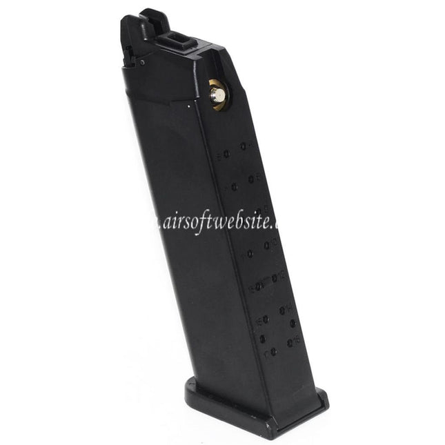 ARMY ARMAMENT 25rd Gas Magazin Geeignet für G17 G18C G-Serie GBB Pistolen Airsoft Schwarz
