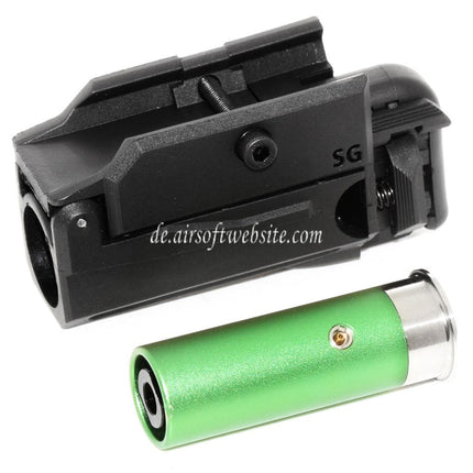 Show Guns Tactical SG 20mm Mini Granatwerfer mit 20mm Co2 Gas Patronen