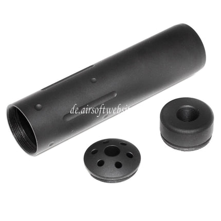 APS ASR107 M4 URX Raptor Gewehre SchalldämpferGeeignet für -14mm CCW Gegen den Uhrzeigersinn Lauf Gewehre Airsoft Schwarz