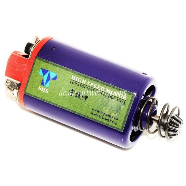 SHS Hohe Geschwindigkeit Kurz Typ Motor Geeignet für G36 AK47 AK74 AUG Thompson Serie V3 Getriebe AEG Gewehre Airsoft