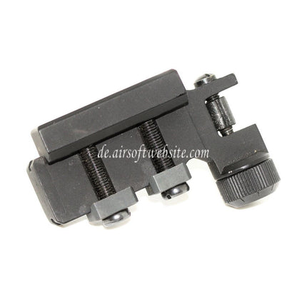 D-BOYS PDW Hochklappen Kimme Basis Geeignet für 20mm Schiene Gewehre Airsoft