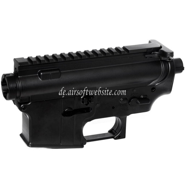 CYMA Oberkörper und Unterkörper Empfänger Geeignet für CYMA Tokyo Marui M4 M16 Serie AEG Gewehre Airsoft Schwarz