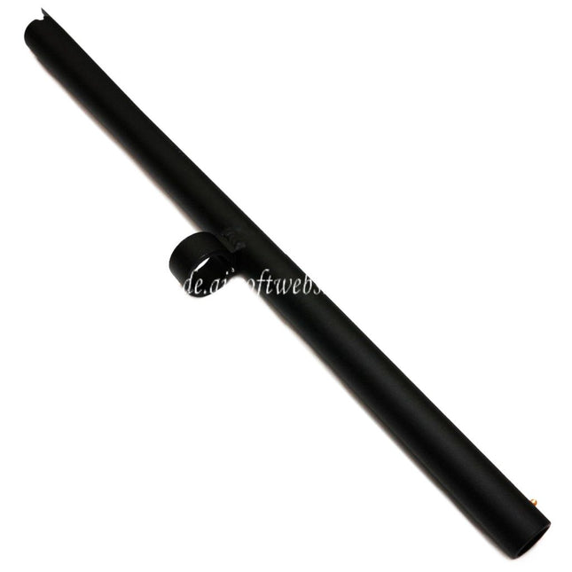 APS 525mm Aluminium Außen Lauf mit Kugelvisier geeignet für CAM870 Schrotflinte Airsoft Schwarz