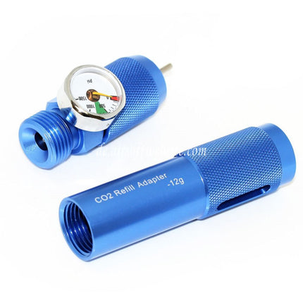 PPS 12G Co2 Gasnachfüllung CNC Ladegerät mit PSI Messgerät