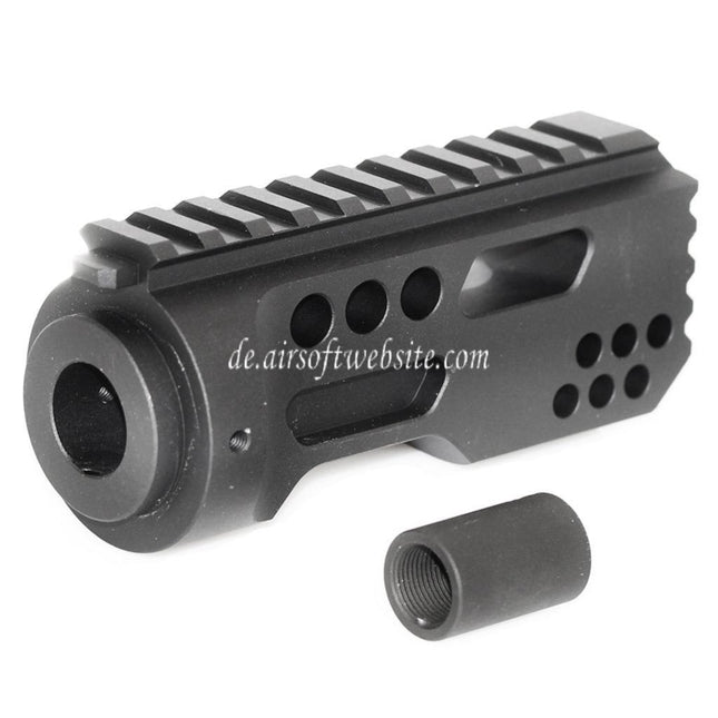 Airsoft Website Matrix Zombat Metall Mündungsfeuerdämpfer Geeignet für -14mm CCW Gegen den Uhrzeigersinn Lauf Gewehre Airsoft