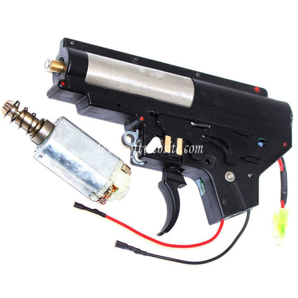 CYMA Hohem Drehmoment Motor komplett Version 2 V2 Getriebe Geeignet für MP5 Serie AEG Gewehre Airsoft Hinten verkabelt
