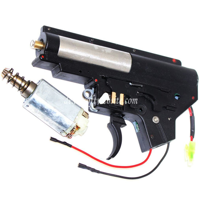 CYMA Hohem Drehmoment Motor komplett Version 2 V2 Getriebe Geeignet für MP5 Serie AEG Gewehre Airsoft Hinten verkabelt